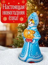 Новогодняя статуэтка Снегурочка — фото 5